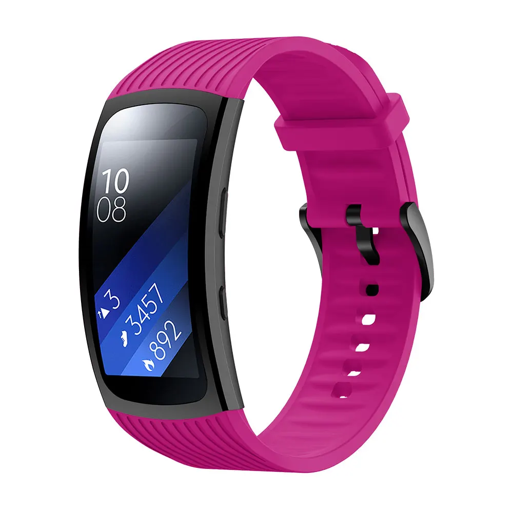 Ремешок для samsung Galaxy gear Fit2 color браслет цветной спортивный Замена умный ремешок