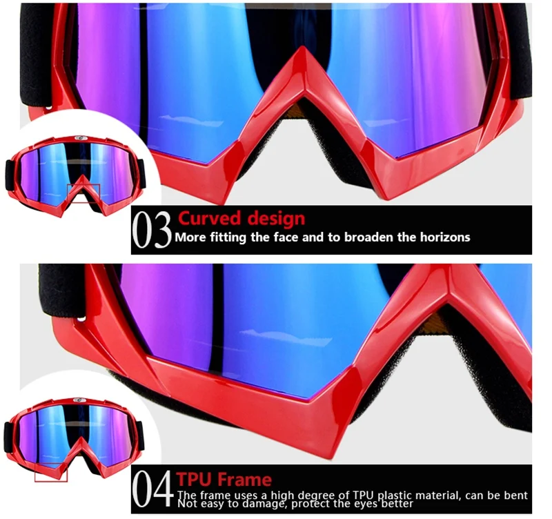 Мотогонок очки Moto MX очки для мотокросса крест поле внедорожные ATV Gafas мотоциклетные солнцезащитные очки lunetes brillen
