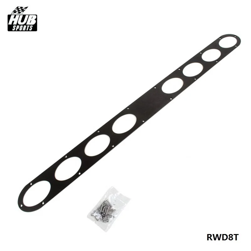 D1 SPEC 1 шт. длинный диффузор для заднего бампера черный/серебристый Toyota Subaru Porsche