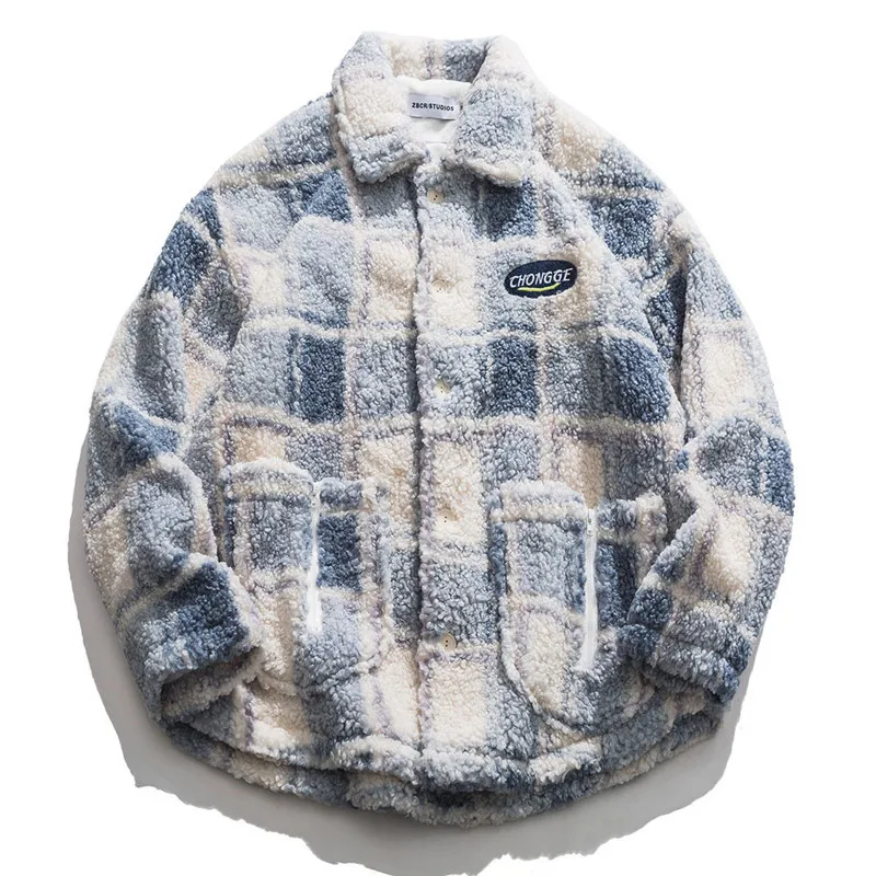 

2021 Autumn And Winter Handsome Wool Overcoat, Former Sufeng Thick Men's Korean Version Of The Trend Of Plaid College Wind Coat