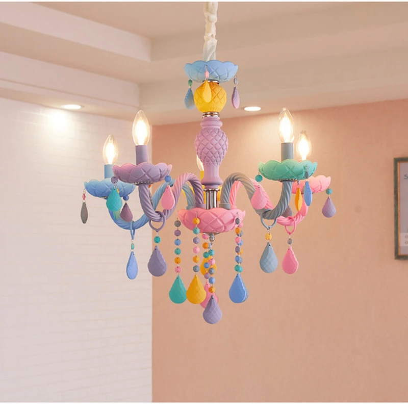 Современный Креативный подвесной светильник самостоятельно Красочный