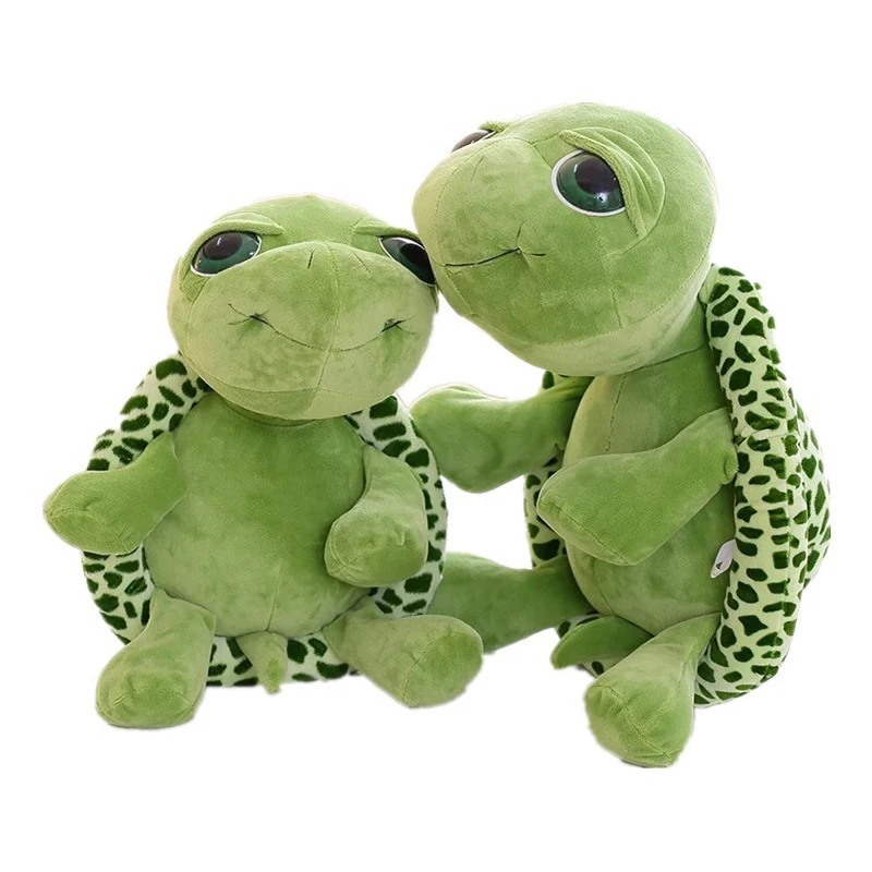 

20CM Big Eyes Turtle Plush Toys Tortoise Animals Dolls For For Girls Baby Cute Plushie Soft Children's Toys