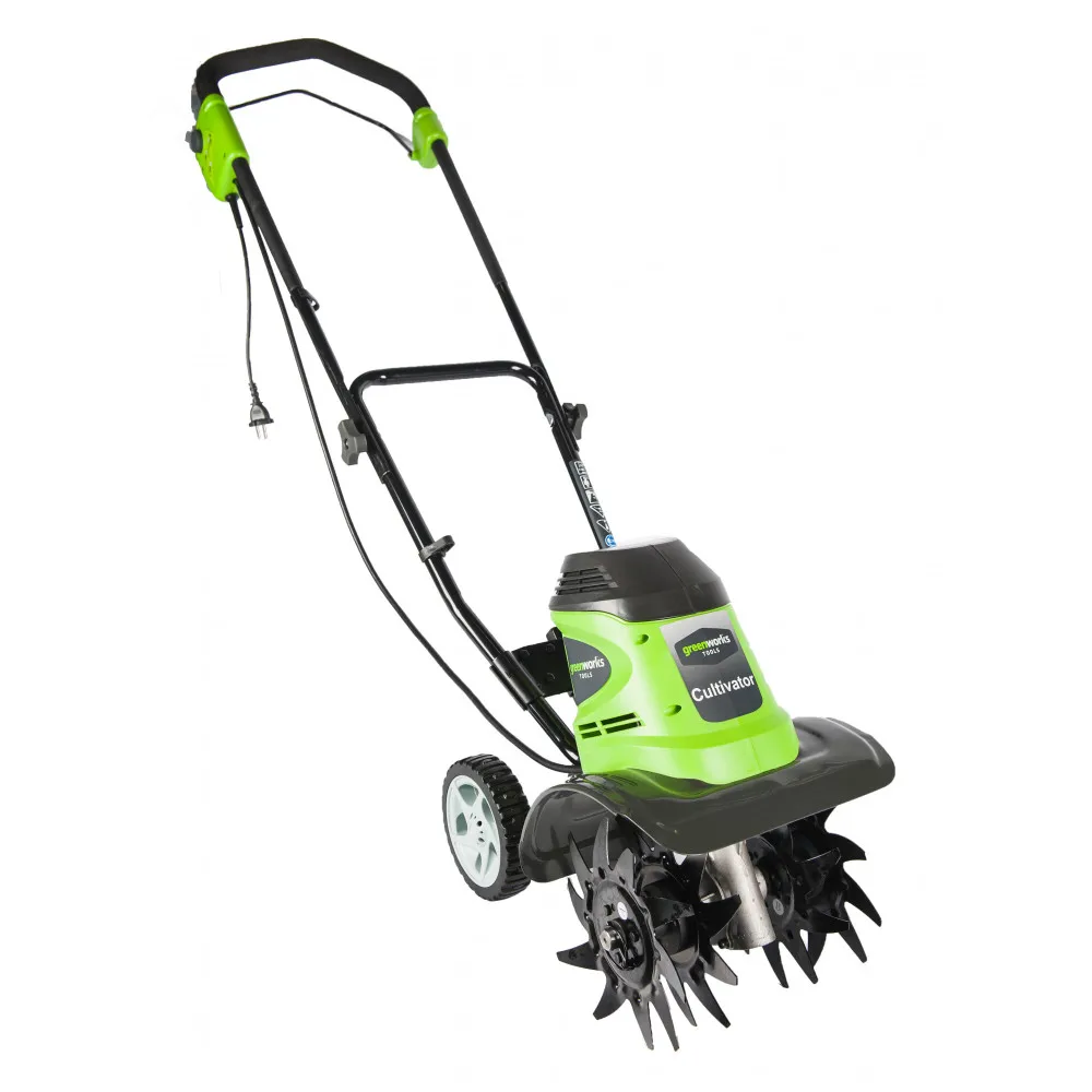 Культиватор элекстрический Greenworks GTL9526 950W|Культиваторы| |