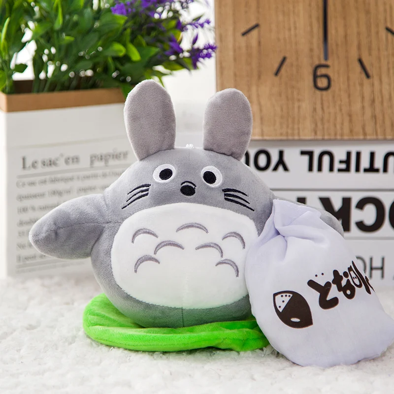 

High Quality 20/30cm Kawaii Cute Cartoon Cartoon Movie Soft Totoro Plush Toy Soft Stuffed Totoro Birthday gift Christmas gifts