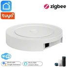 Смарт-шлюз Tuya Три в одном, многорежимный шлюз Zigbee, Wi-Fi, протокол Bluetooth, работает с Alexa Google Home