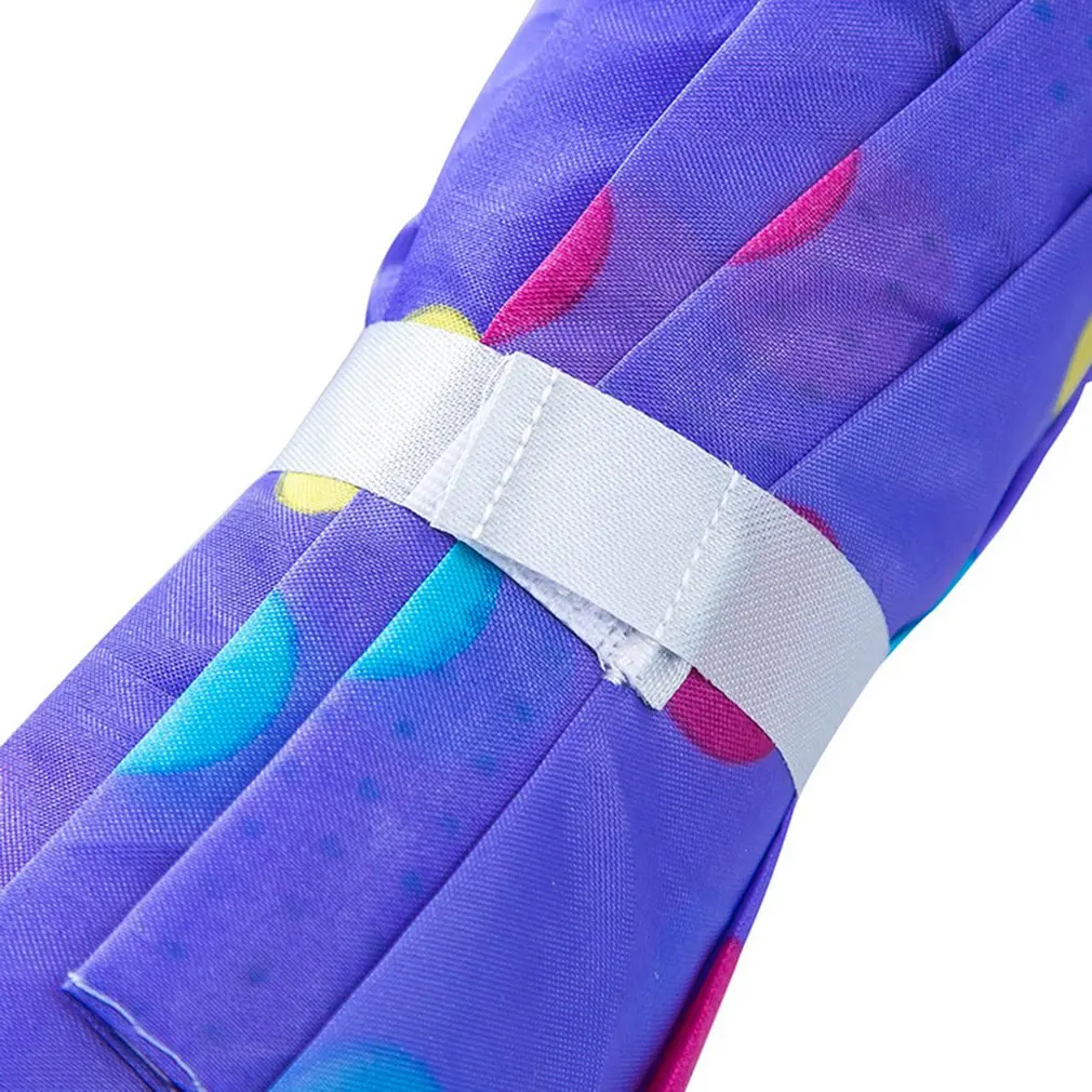 Парный цветной Зонт с короткой ручкой складной зонт в 3 раза портативный мини