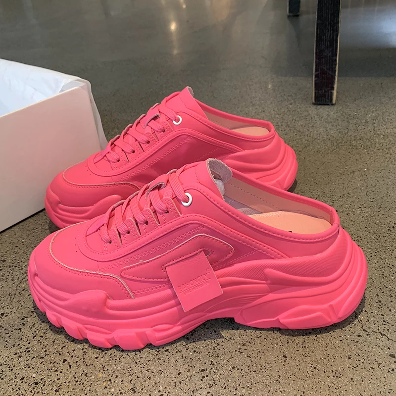 

Colorful Casual Sneakers Wedges Heels Slides Women Sandals Comfort Platform Slippers Women Shoes Summer шлепанцы женские летние