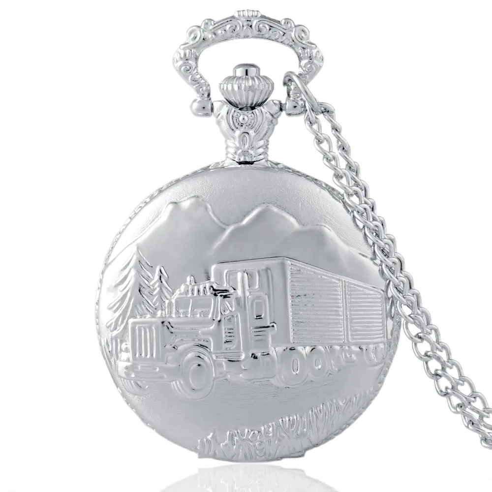 

New Arrivals Tuck Quartz Pocket Watch Chains Vintage Men Women Pendant Necklace Clock Gift