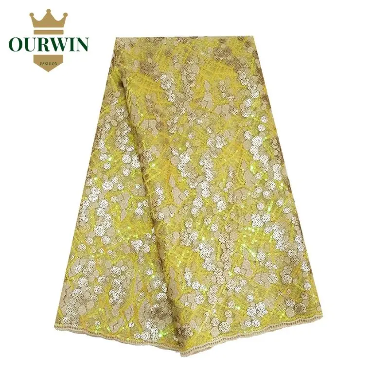 Новейшая зеленая кружевная ткань новейшая нигерийская 2019 Высокое качество Тюль