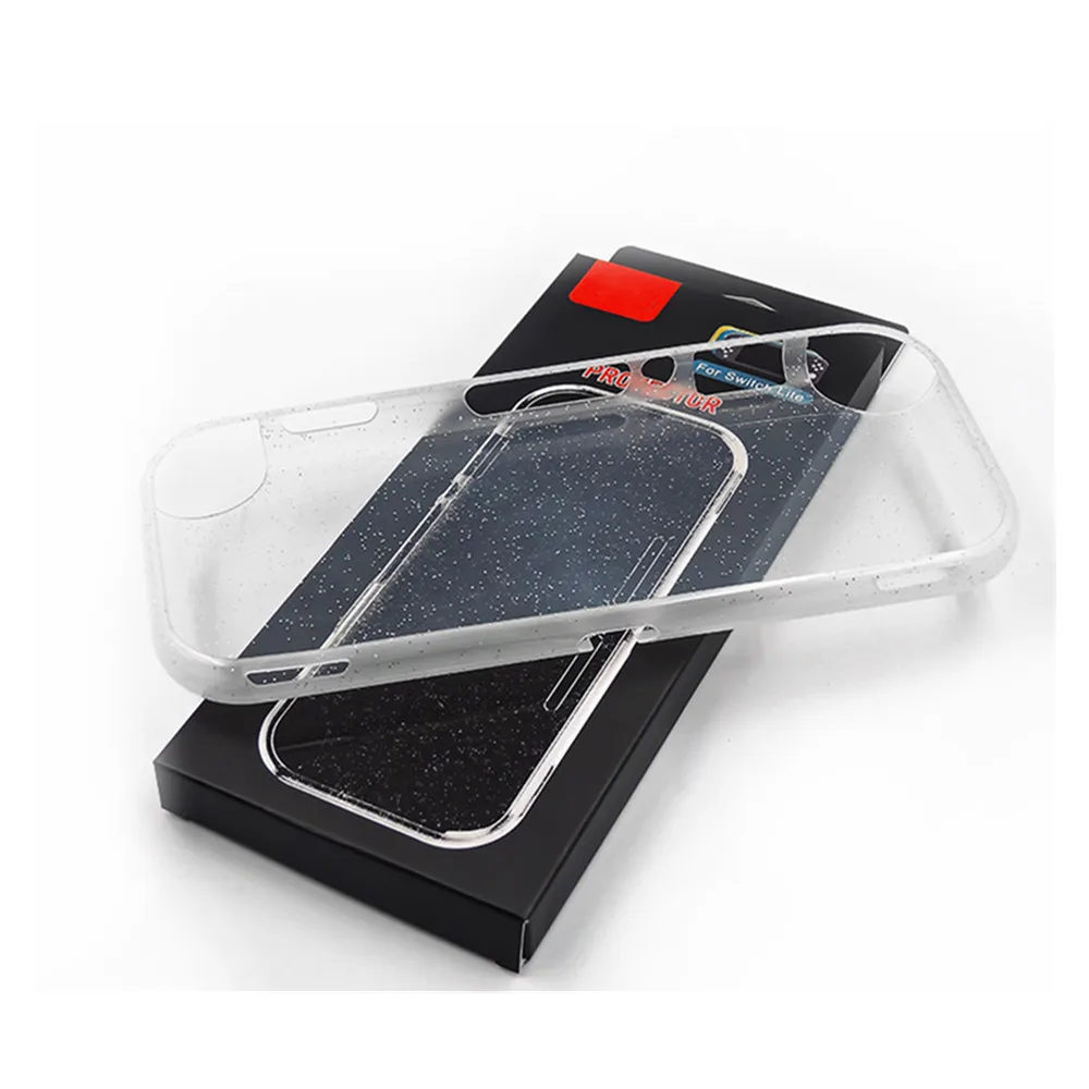 

120 шт. блестящий прозрачный противоударный защитный чехол для консоли Nintendo Switch Lite