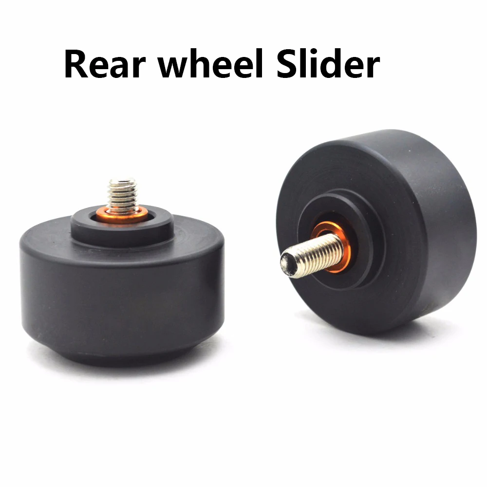 rear wheel 8MM 8MM Для KTM DUKE 250- задние и передние колеса слайдер рамы мотоцикла Рамка слайдер Краш колодки Защита Duke125/200 Duke390 - Цвет: rear wheel 8MM 8MM