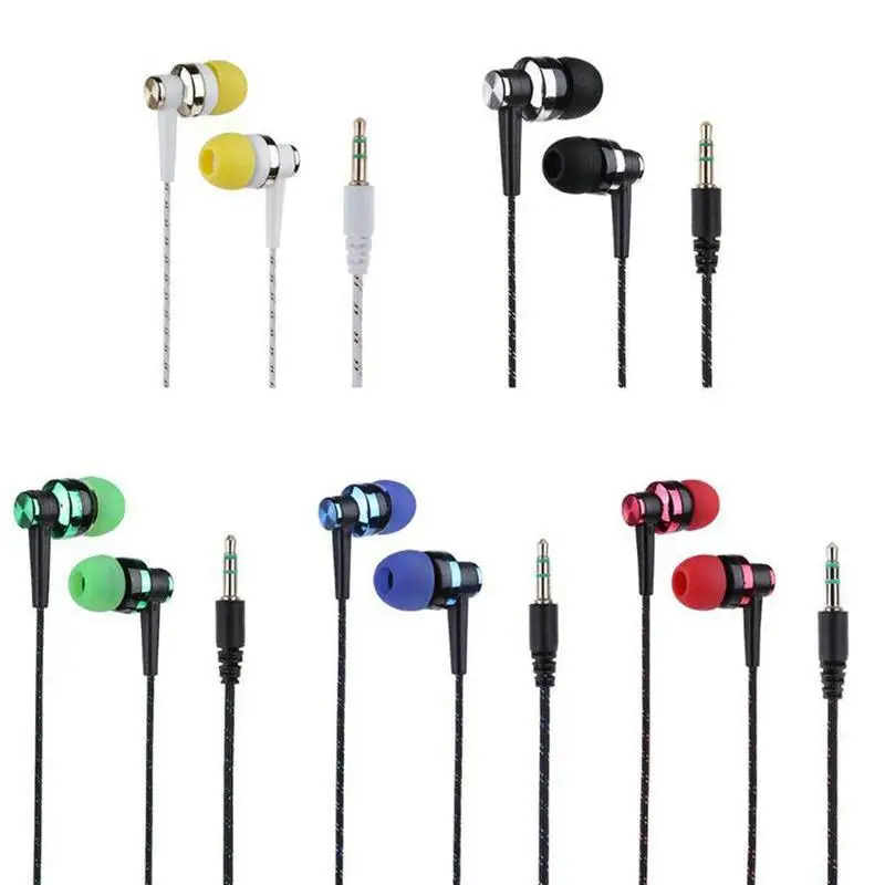 Высококачественные проводные наушники совершенно новые стерео вкладыши 3 5 мм