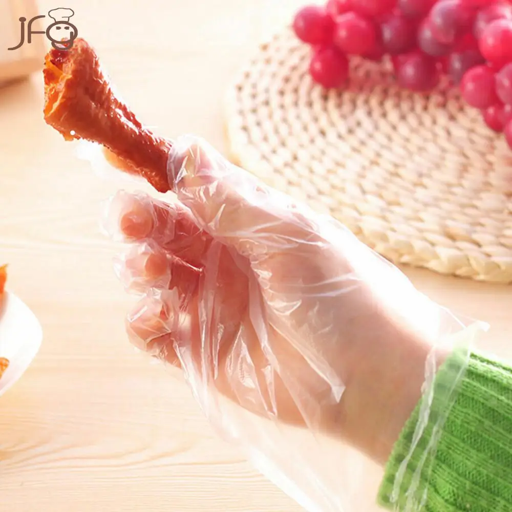 100/набор латексные перчатки экологически чистые одноразовые ресторанные овощные