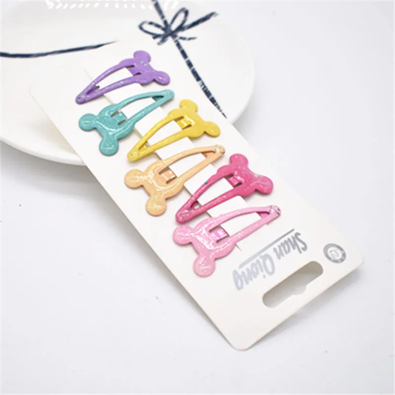 Детский металлический зажим для волос 6 / 10 дюймов|Аксессуары девочек| |