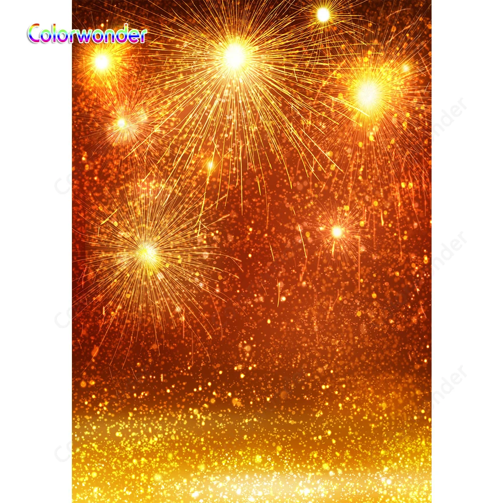 Великолепный фон с изображением фейерверка новым годом для фотосъемки детей на