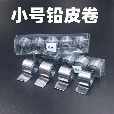150g/box Sheet Strip Lead Sinker Tin Roll Supplies Fishing Accessories Tackle Weights For | Спорт и развлечения