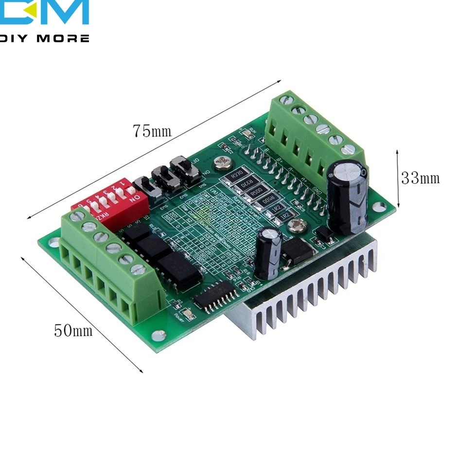 TB6560 3A Φ Drive CNC Модуль платы шагового двигателя с одиночной осью управления ler 10