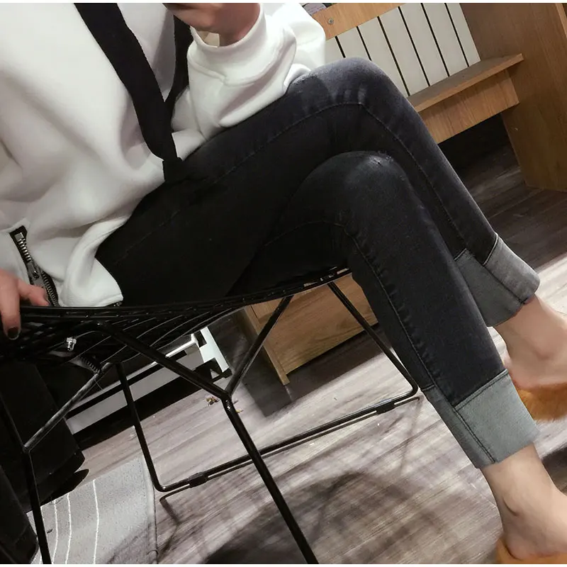 Женские джинсы-карандаш с завышенной талией размеры до 4xl |