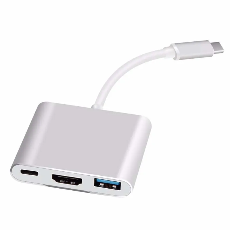 Адаптер USB Type-c на HDMI-совместимый с 4K PD one для трех планшетов | Электроника