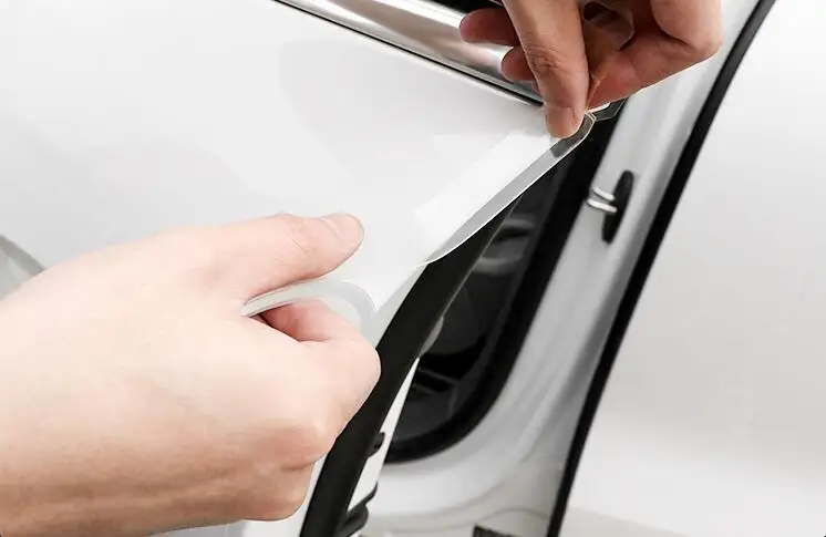 Универсальный автомобильный Бампер протектор Nano наклейки для Citroen C1 C2 C3 C4 C5 C6 C8 C4L