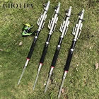 Кронштейн для рыболовных снастей GHOTDA, складной, автоматический, с двойной пружиной, из антикоррозийной стали