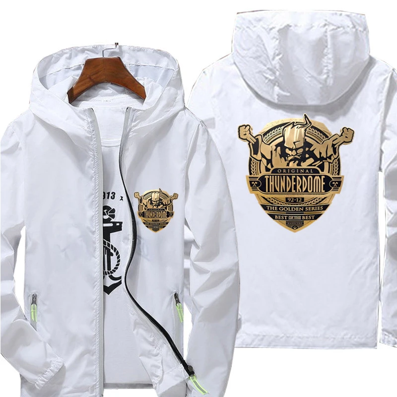 Мужская ульсветильник летняя тонкая ветровка Thunderdome ID хардкор техно и Габер