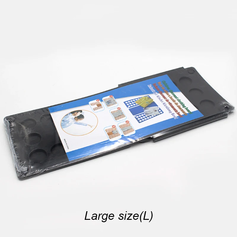 1pc black L A648 Быстрая одежда складная доска качество для взрослых Волшебная Одежда Папка футболки джемпер одежда Бендер ребенок Прачечная футболка СИСТЕМА ОРГАНИЗАЦИИ - Цвет: 1pc black L A648