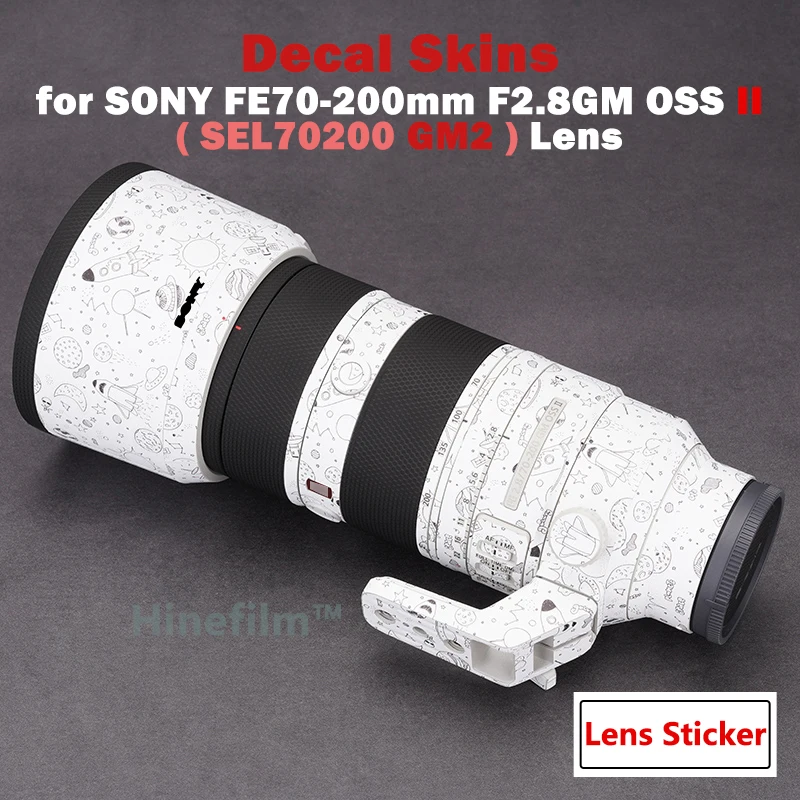 SEL70200GM2 / 70200 OSS II наклейка на рассеиватель Защитная пленка для Sony FE 70-200 мм F2.8 GM линзы