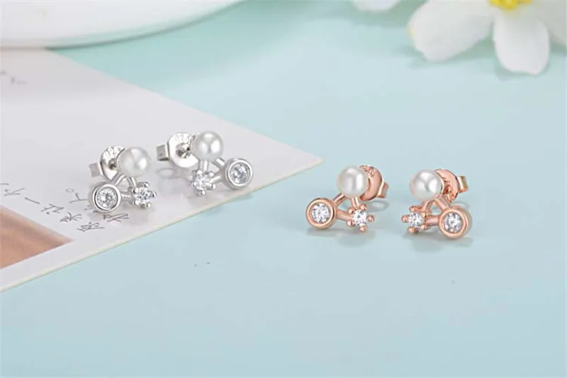 Очаровательные женские посеребренные серьги для женщин ювелирные изделия