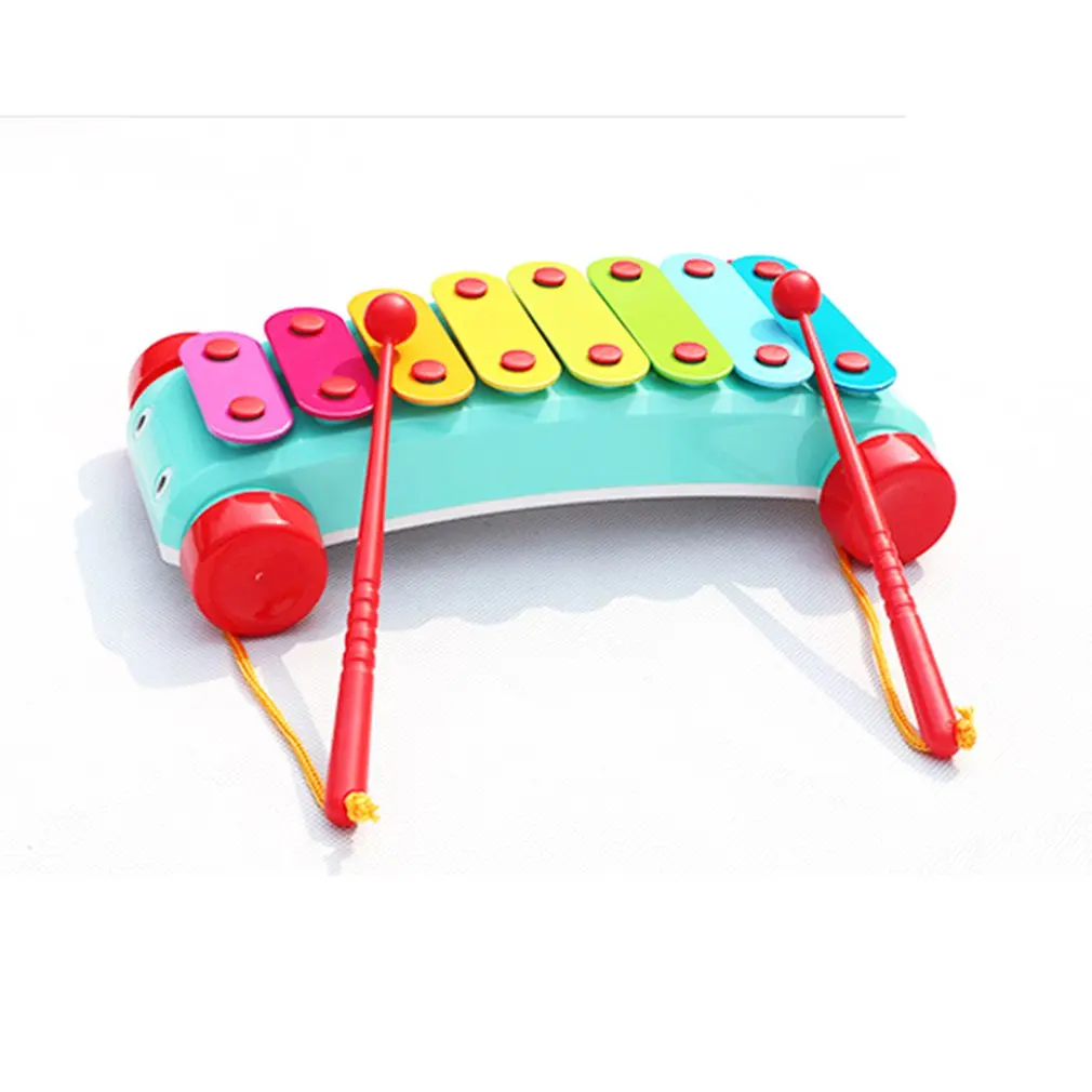 

Просвечивающая игрушка Octave Color Hand Harp, тренировочная игра, без краев и углов, визуальная способность