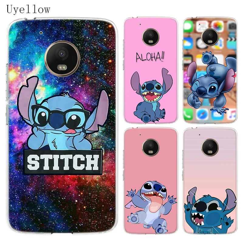 Steward Stitch силиконовый мягкий чехол для Motorola Moto G7 Power G6 G5 G5S E6 E4 E5 Plus G4 Play Coque|Сумки