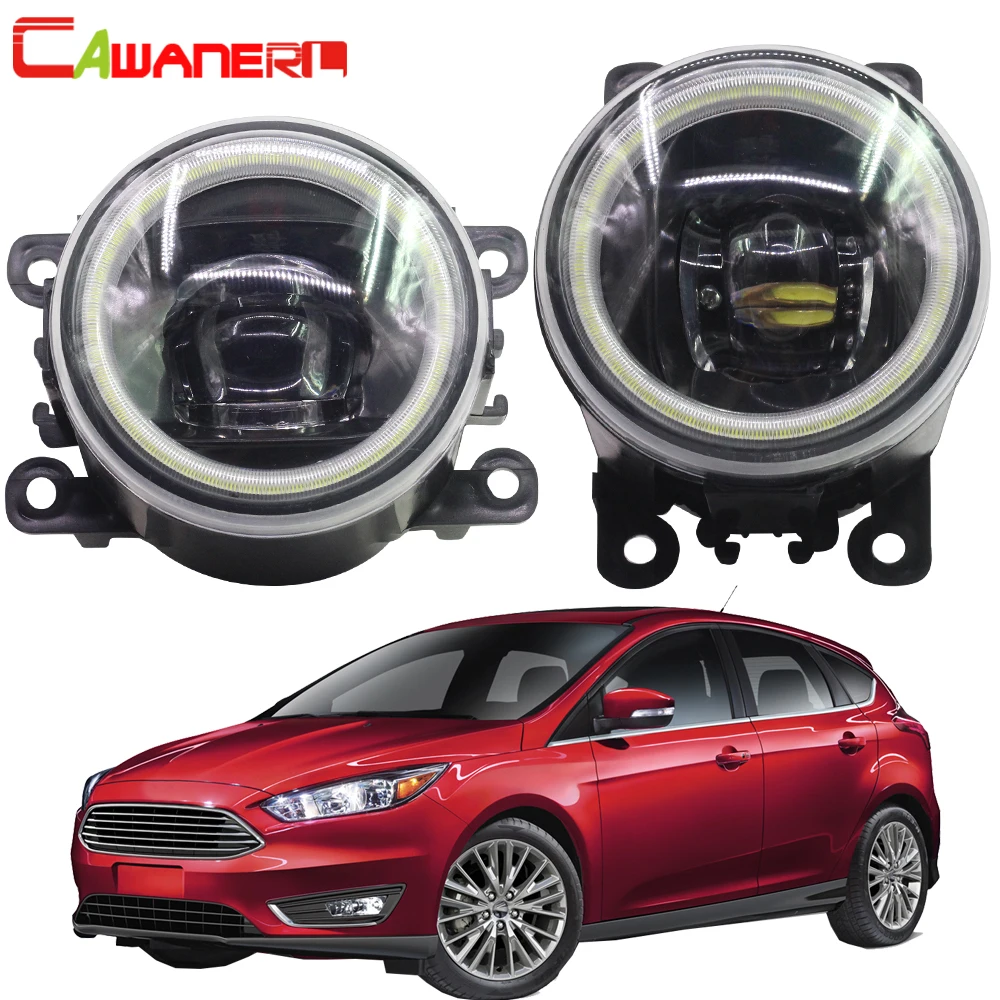Cawanerl для 2004 2015 Ford Focus MK2 MK3 стайлинга автомобилей 4000LM светодиодный светильник H11