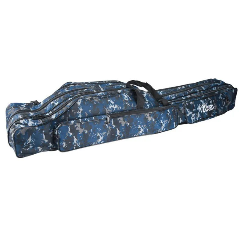 

Large Capacity Fishing Bag Portable Folding Fishing Rod Reel Bag Pole Gear Tackle Tool Case Carrier Travel Storage Bag New