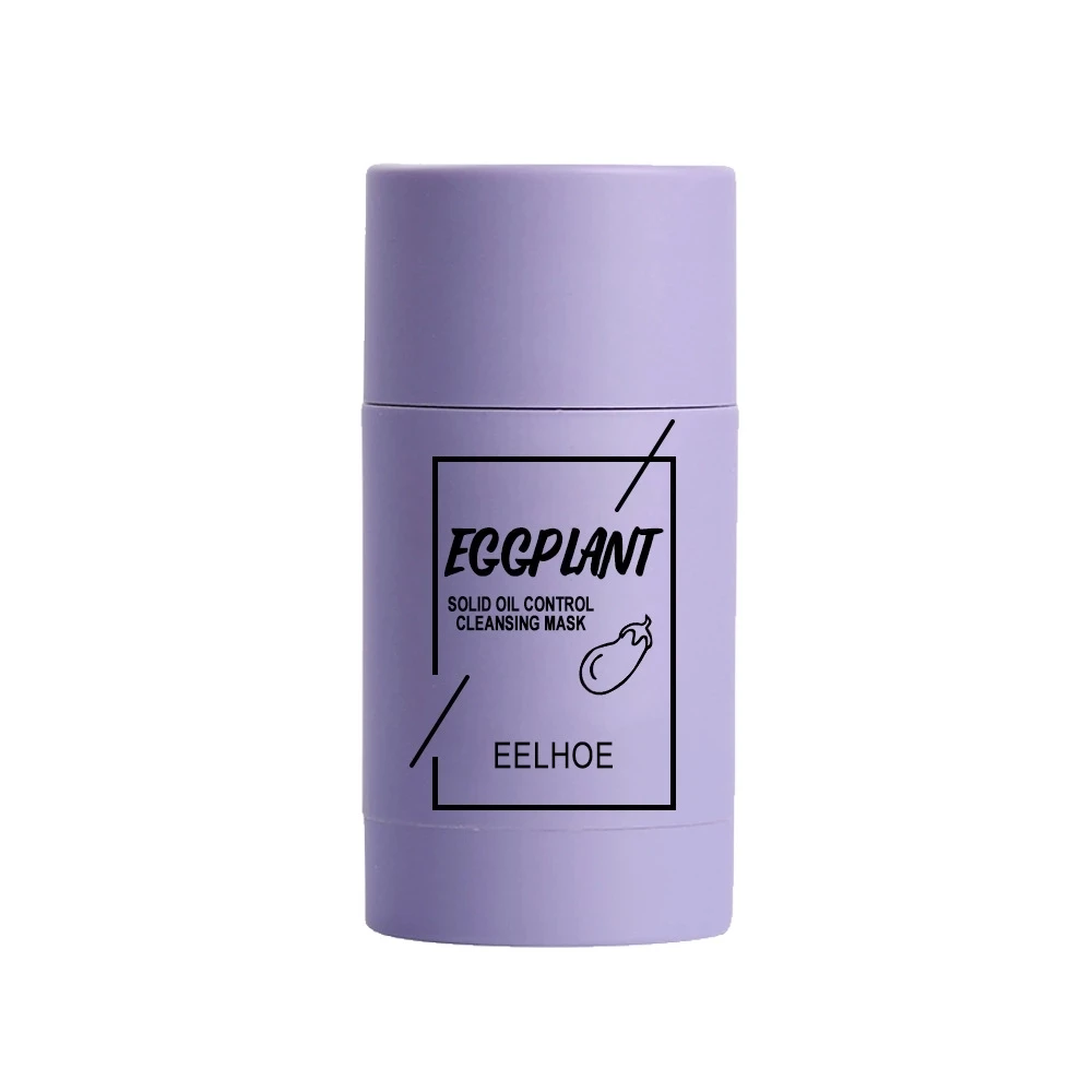 Маска для баклажанов с зеленым чаем палочка угрей маска жирной кожи Очищающая