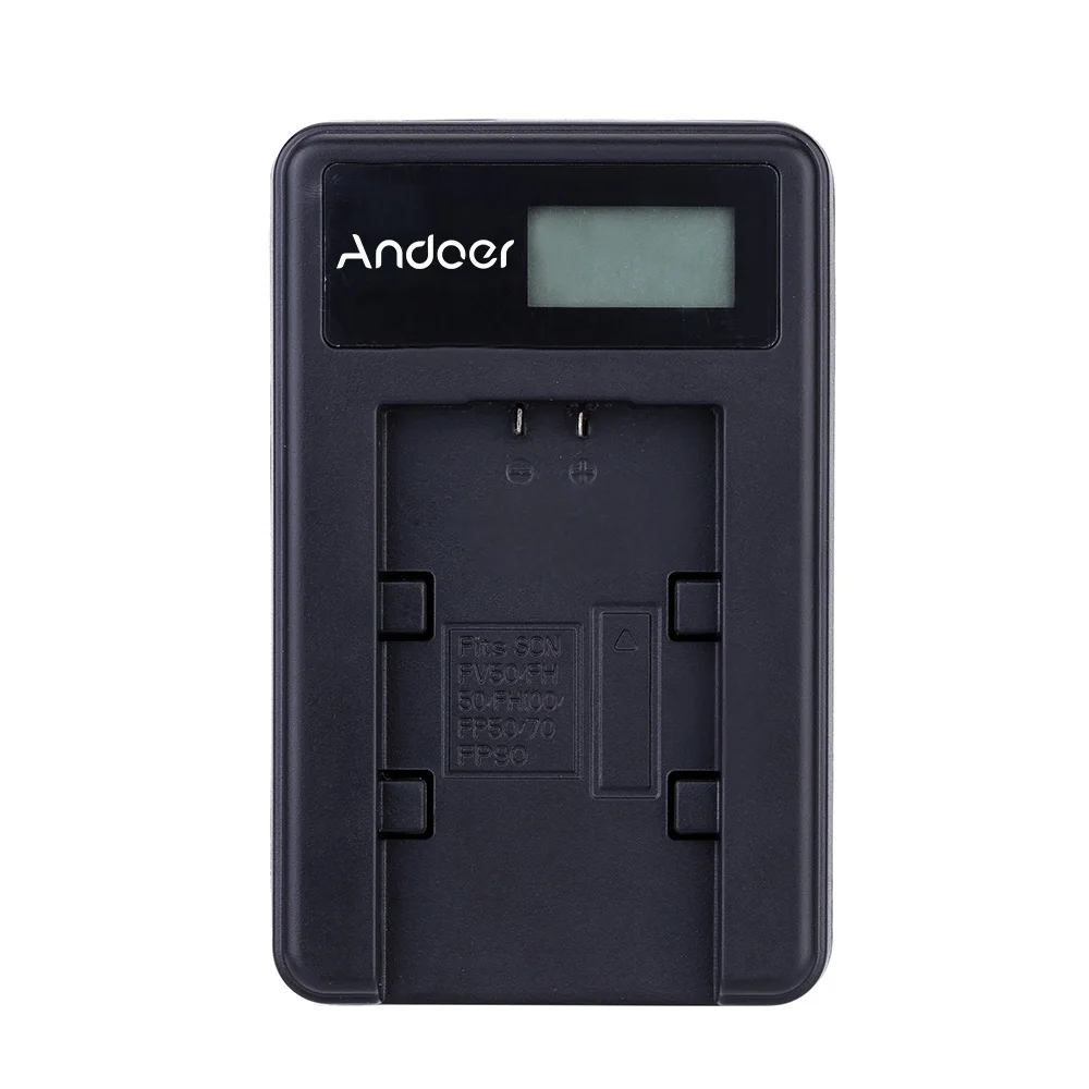 Andoer Батарея Зарядное устройство для цифровое видео Камера с
