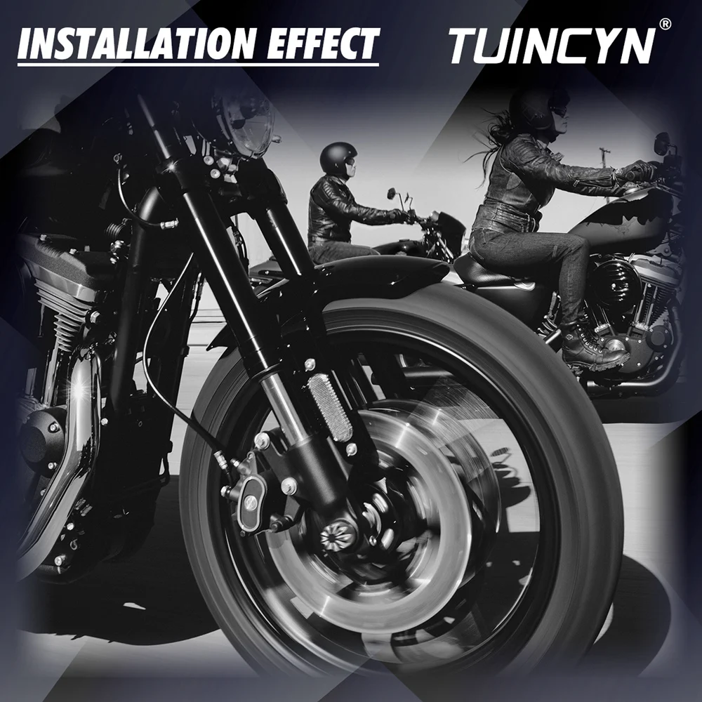 Мотоциклетная хромированная крышка передней оси Крышка Гайка Болт Комплект