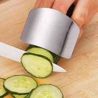 1pc vegetable cutter finger guard protector gadgets stainless steel for hand safe cutting kitchen accessories finger protectors
