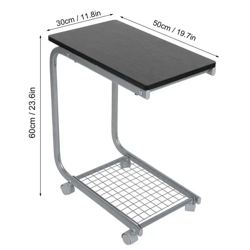 Мобильный компьютерный столик Ho use hold для дивана боковой журнальный с колесами