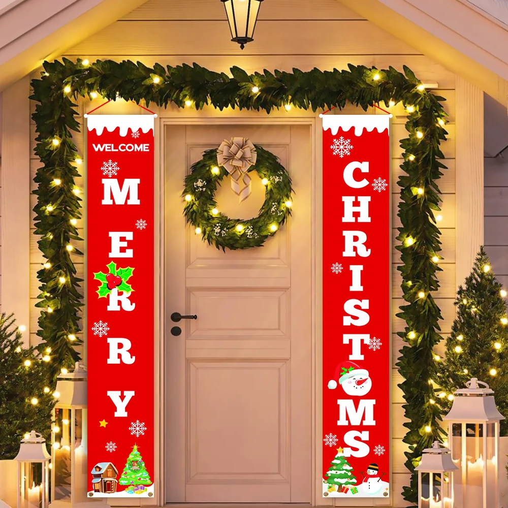 A Merry Christmas Подвеска для крыльца декоративный дверной баннер рождественские буквы