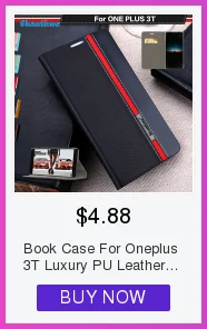 Чехол-книжка для Oneplus 3t, Роскошный кошелек из искусственной кожи, откидная крышка для Oneplus 3, Мягкая силиконовая задняя крышка