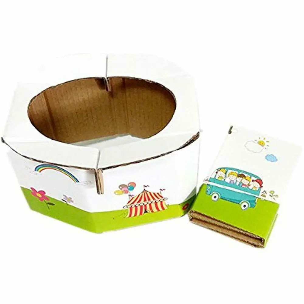 Детский горшок аварийный складной писсуар бумажный туалет портативное сиденье