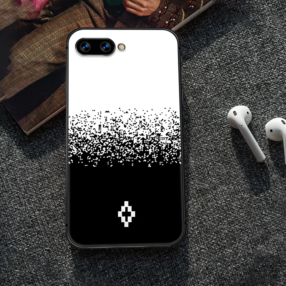 

Fashion luxury brand Marcelo Phone Case Cover Hull For HUAWEI honor 7a 8 8s 8a 8x 9 9x 10 20 i Lite Pro black Funda Luxury Cover
