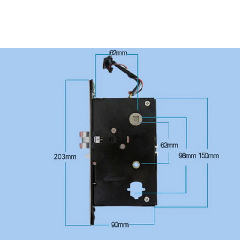 Rarelock электронный дверной замок RFID карта для домашнего офиса отеля школы строительного оборудования ZS40 aa