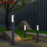outela outdoor led lawn light aluminum waterproof garden lamp creative decorative for villa duplex park
