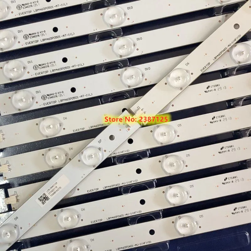 12 шт. ED Подсветка полосы LBM460P0501 AT/AU 1/ LBM460P0601 1 для LE46A31S LE46G3000 TPT460H1 WU2200|Светодиодные