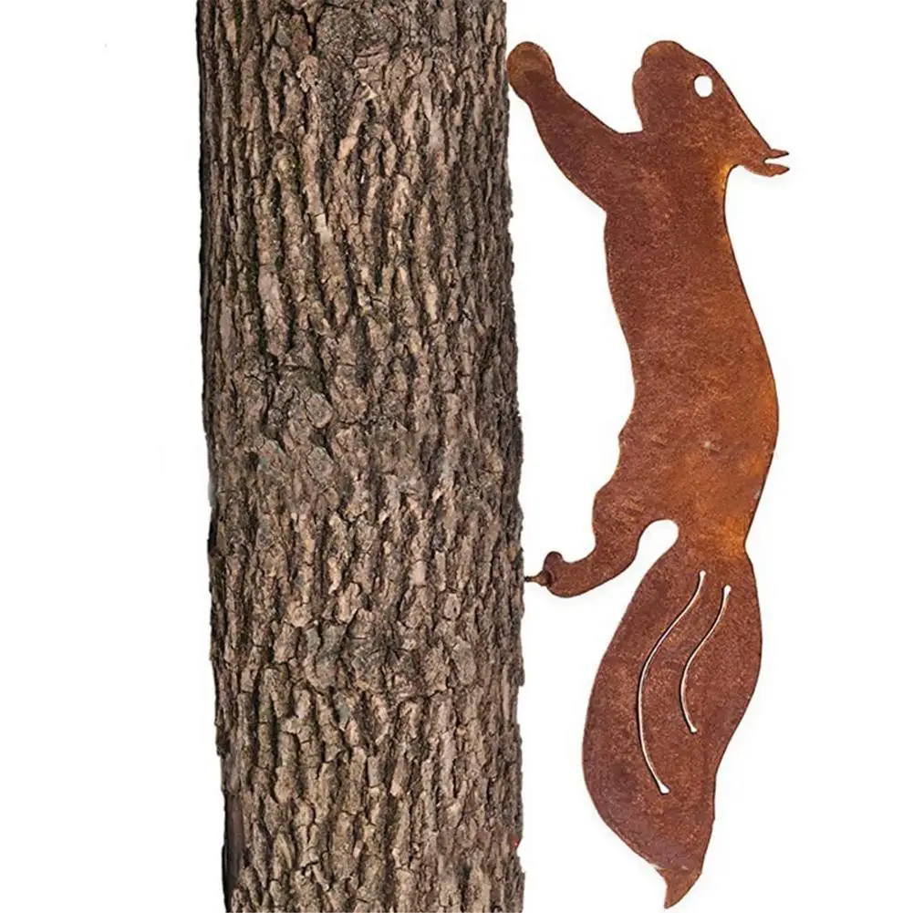 

Garden Decor Metal Squirrel Silhouette Garden Pile Garden Stake Garden Decoration Outdoor Squirrel Figurine Home Decor Jardin