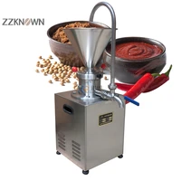 220v commercial tahini sesame peanut butter colloid mill chocolate beans jam paste tomato sauce grinding making machine jmc60