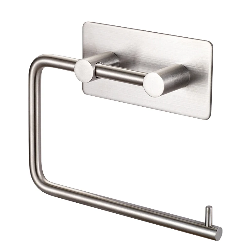Настенная самоклеящаяся вешалка для полотенец из нержавеющей стали|Держатели