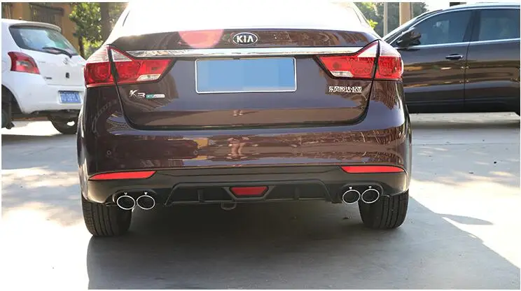 Диффузор для заднего бампера KIA K3 Forte 2016-2018 годов новинка 2017 года комплект корпуса