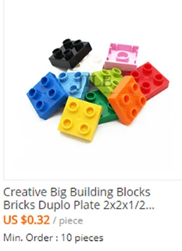 Большие строительные блоки, кирпичи, Duploed Brick 2x8 4199, крупные частицы, сделай сам, креативные, совместимые со сборками, научно-технические игрушки